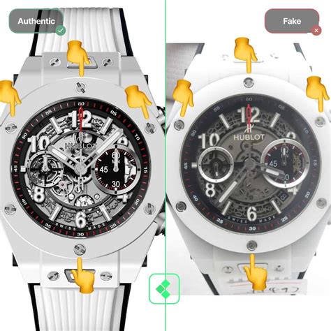 how to spot a fake hublot big bang watch|how to tell hublot watch.